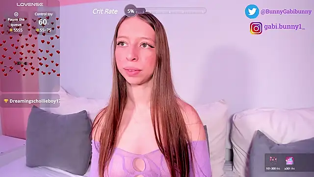 Snapshot of gabi_bunny chatting on 25, 2, 2025 gabi bunny online show from 25, 2, 2025