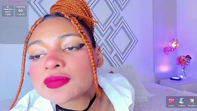 Snapshot of _CurlyGirl_ chatting on 19, 3, 2025 CurlyGirl online show from 19, 3, 2025