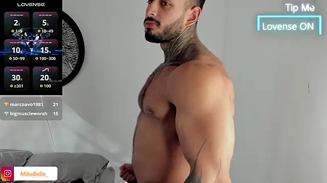 Snapshot of mike_belle chatting on 16, 11, 2025 mike belle online show from 16, 11, 2025