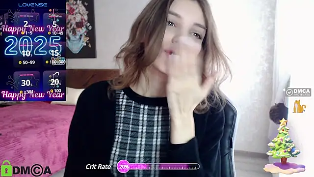 Snapshot of CherryBloom777 chatting on 5, 1, 2025 CherryBloom777 online show from 5, 1, 2025