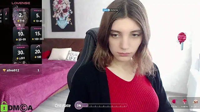 Snapshot of CherryBloom777 chatting on 11, 1, 2025 CherryBloom777 online show from 11, 1, 2025