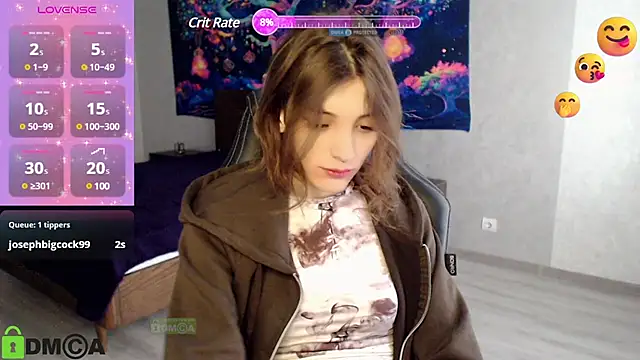 Snapshot of CherryBloom777 chatting on 28, 2, 2025 CherryBloom777 online show from 28, 2, 2025