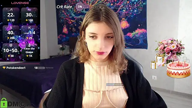 Snapshot of CherryBloom777 chatting on 3, 3, 2025 CherryBloom777 online show from 3, 3, 2025