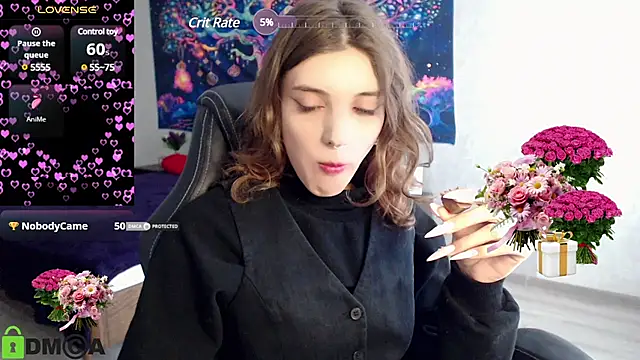 Snapshot of CherryBloom777 chatting on 8, 3, 2025 CherryBloom777 online show from 8, 3, 2025