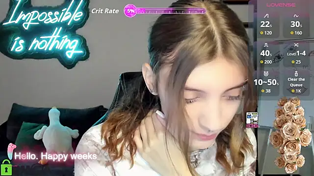 Snapshot of CherryBloom777 chatting on 9, 10, 2025 CherryBloom777 online show from 9, 10, 2025