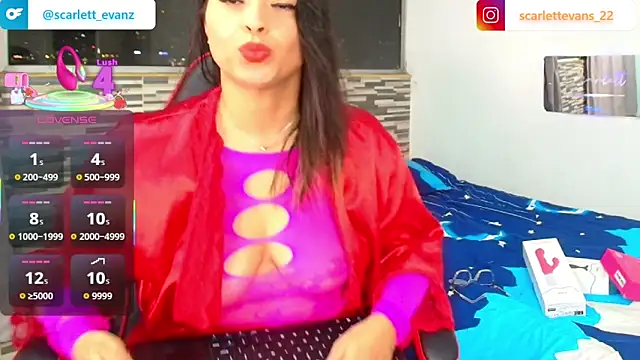 Snapshot of Scarlett_Evanz chatting on 7, 4, 2026 Scarlett Evanz online show from 7, 4, 2026