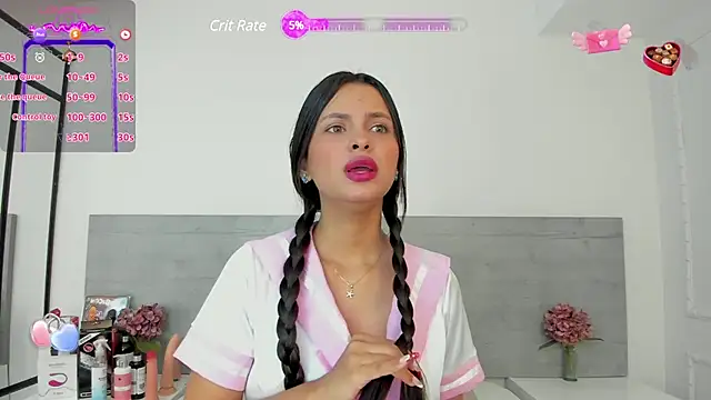 Snapshot of DulceColeman chatting on 23, 1, 2025 DulceColeman online show from 23, 1, 2025
