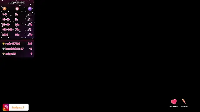 Harlyxu online show from 21, 12, 2024