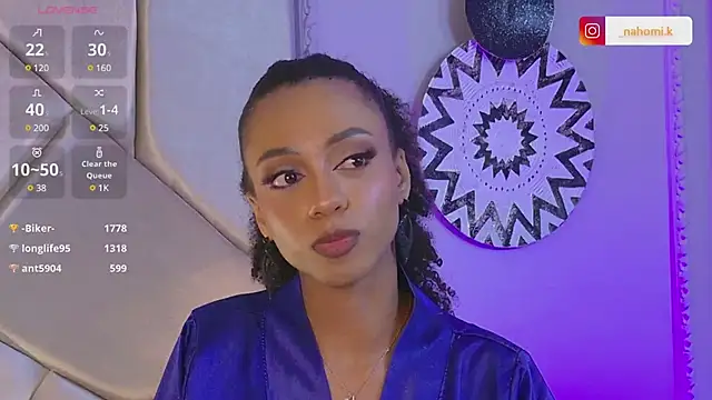 Snapshot of Nahomi_King chatting on 19, 2, 2025 Nahomi King online show from 19, 2, 2025