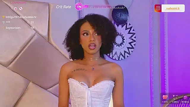 Snapshot of Nahomi_King chatting on 8, 3, 2025 Nahomi King online show from 8, 3, 2025