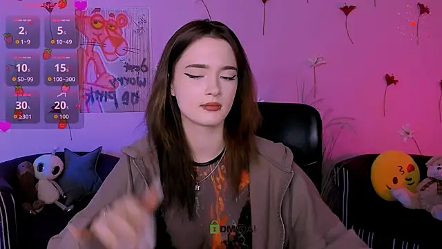 liana kisses online show from 25, 3, 2026