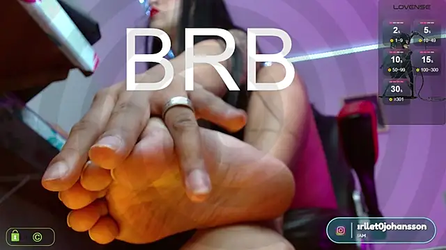 Miss scarllet  online show from 17, 1, 2025