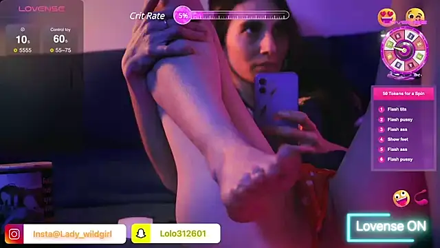 WildgirlShow online show from 4, 3, 2025