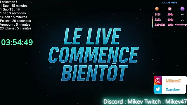 Mikev online show from 6, 10, 2025