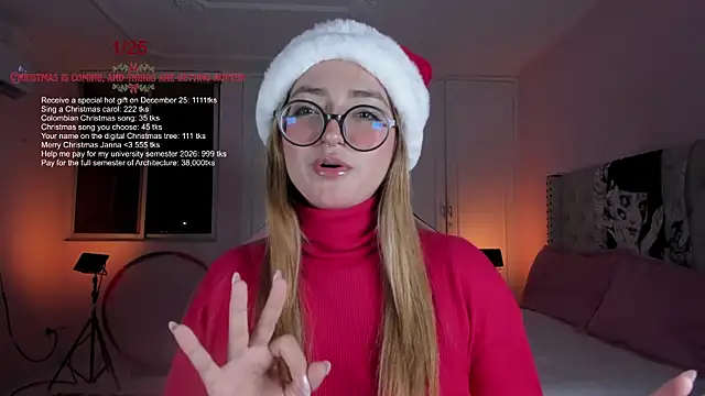 SweetJennaa online show from 2, 12, 2025