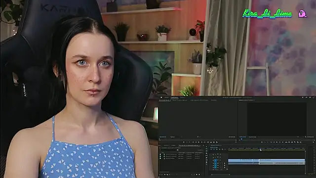 KiraLiLime online show from 29, 1, 2025