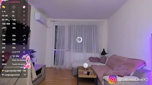 Snapshot of GabrielaLove_ chatting on 22, 2, 2025 GabrielaLove online show from 22, 2, 2025