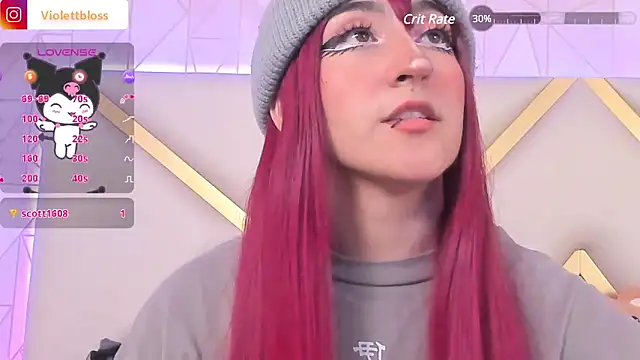 Violettbloss online show from 12, 2, 2025