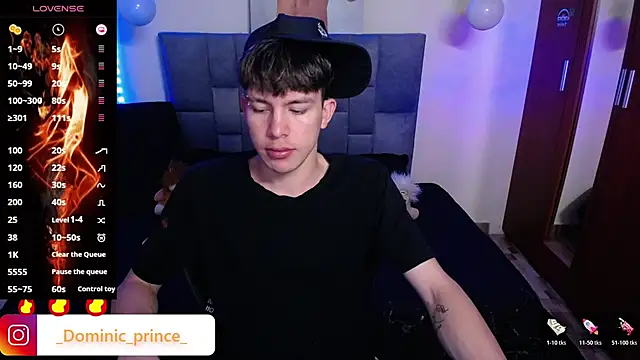 Snapshot of DominicPrince chatting on 21, 10, 2025 DominicPrince online show from 21, 10, 2025