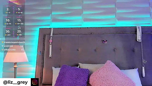 Liz grey  online show from 1, 3, 2025