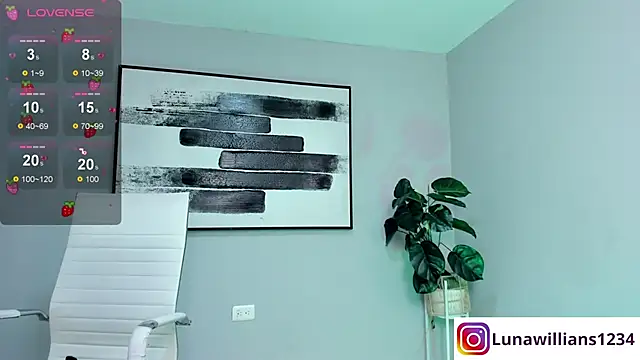 luna willians online show from 20, 2, 2025