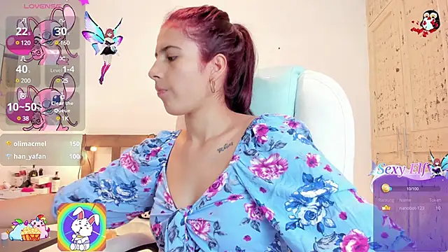 Dalila-1x online show from 8, 1, 2025