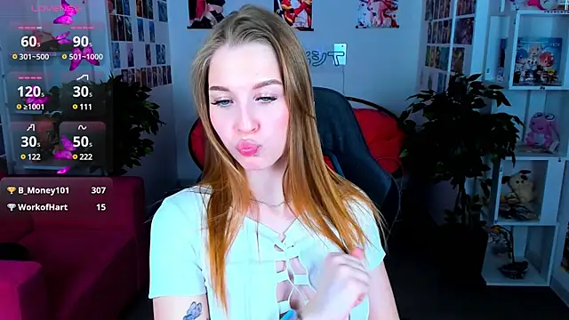 CuteMousee online show from 10, 1, 2025