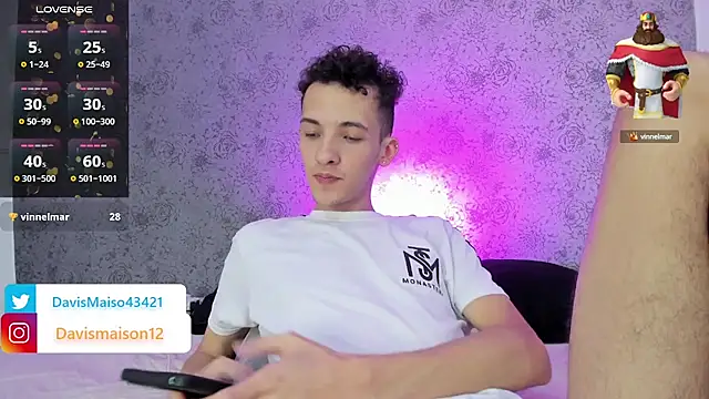 Snapshot of Maisondavis_ chatting on 27, 2, 2025 Maisondavis online show from 27, 2, 2025