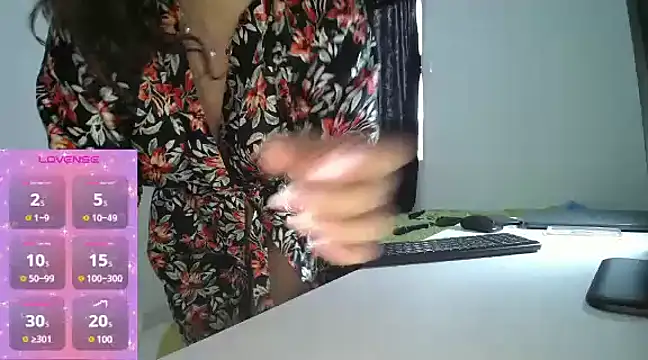 Estefany777 online show from 10, 1, 2025