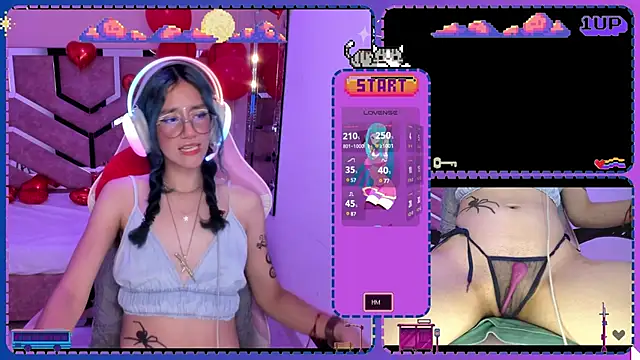 Snapshot of AriDawson chatting on 27, 2, 2025 AriDawson online show from 27, 2, 2025