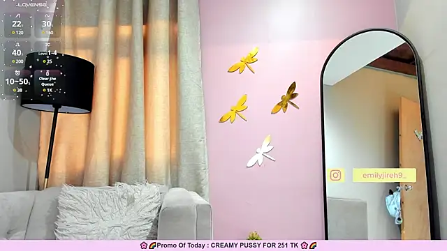 Snapshot of _EmilyJireh_ chatting on 18, 2, 2025 EmilyJireh online show from 18, 2, 2025