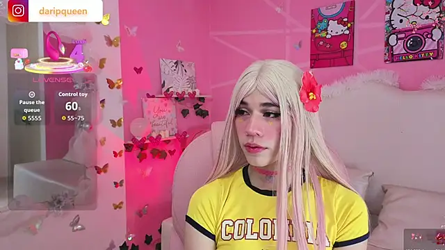 DaripQueen online show from 12, 2, 2026