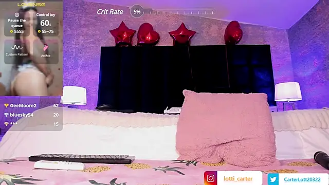 Snapshot of LottiCarter chatting on 20, 2, 2025 LottiCarter online show from 20, 2, 2025