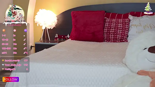 Snapshot of Sarah-Hart chatting on 29, 12, 2024 Sarah-Hart online show from 29, 12, 2024