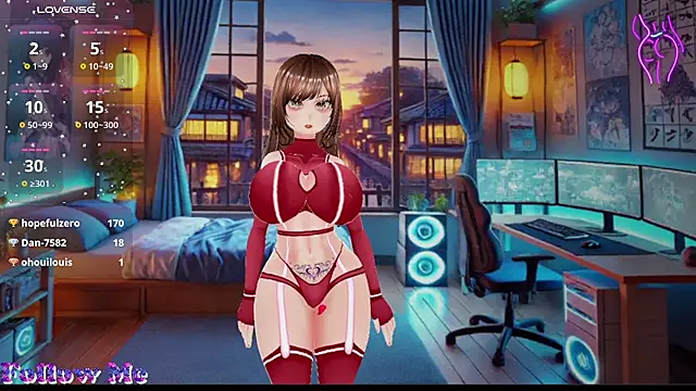 Hanaedamngirl online show from 29, 1, 2025