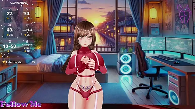 Hanaedamngirl online show from 10, 11, 2025