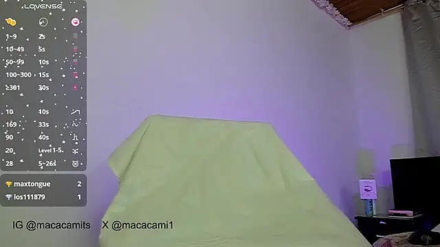 Snapshot of macacami1 chatting on 12, 2, 2025 macacami1 online show from 12, 2, 2025