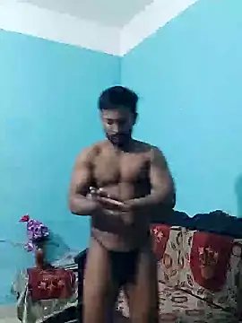 HunkyAriyan online show from 1, 2, 2025