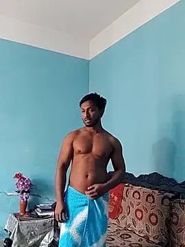 HunkyAriyan online show from 16, 2, 2025