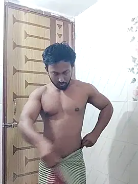 HunkyAriyan online show from 22, 2, 2025