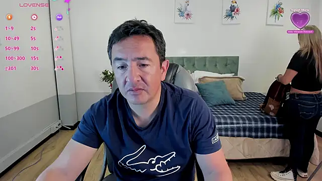 Snapshot of Sam_and_molly_ chatting on 29, 1, 2025 Sam and molly  online show from 29, 1, 2025