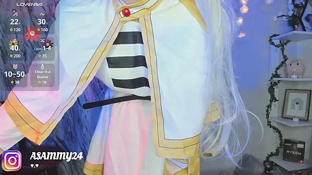 Lilith Asami online show from 18, 2, 2025