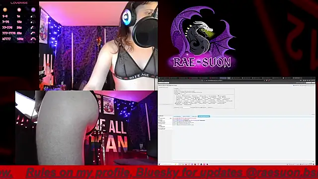Snapshot of Rae-Suon chatting on 11, 10, 2025 Rae-Suon online show from 11, 10, 2025