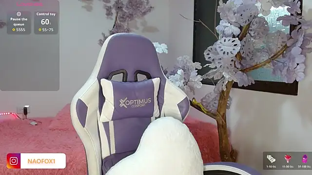 Snapshot of NaomiFox1 chatting on 5, 11, 2025 NaomiFox1 online show from 5, 11, 2025