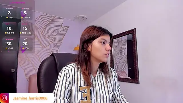 Snapshot of JasmineHarris chatting on 12, 3, 2025 JasmineHarris online show from 12, 3, 2025