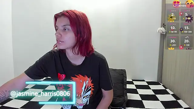 Snapshot of JasmineHarris chatting on 14, 10, 2025 JasmineHarris online show from 14, 10, 2025