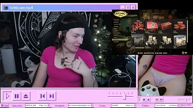 BrandiWRLD 999 online show from 9, 1, 2025