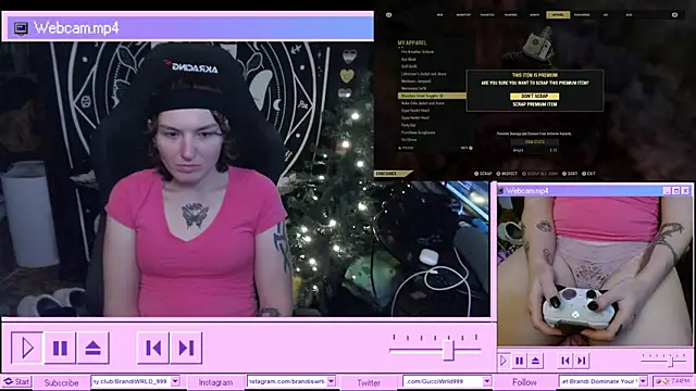 BrandiWRLD 999 online show from 13, 1, 2025