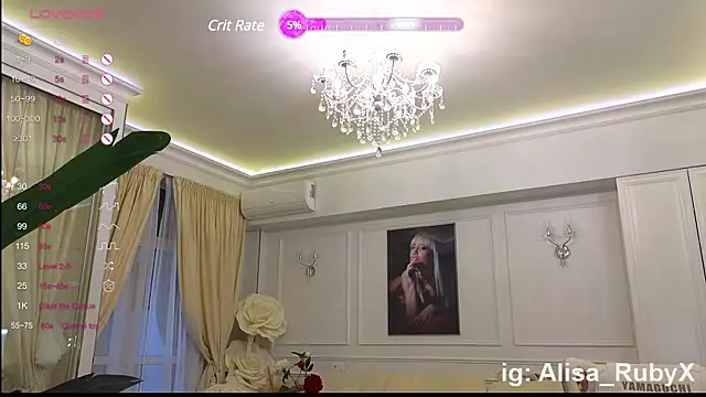 Alisa Ruby online show from 18, 1, 2025