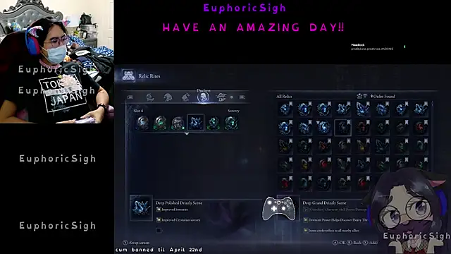 Snapshot of EuphoricSigh chatting on 20, 4, 2026 EuphoricSigh online show from 20, 4, 2026